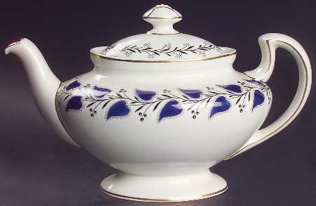 Coventry Navy Blue Teapot & Lid