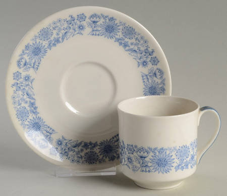 Cranbourne Flat Cup & Saucer Set