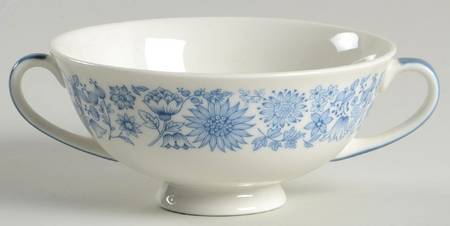 Cranbourne Footed Cream Soup Bowl