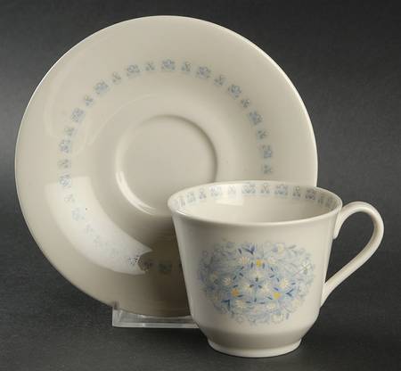 Crawford Flat Cup & Saucer Set
