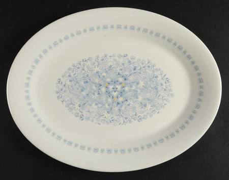 Crawford 13" Oval Serving Platter