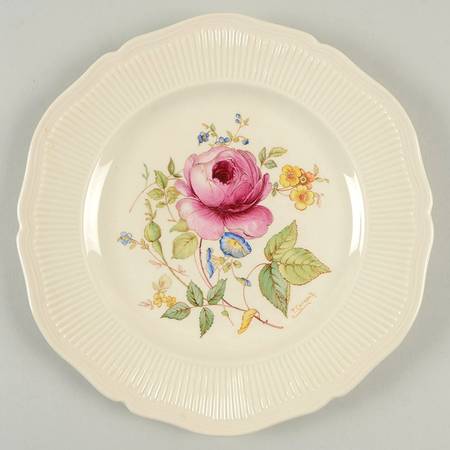 Curnock Rose Salad Plate
