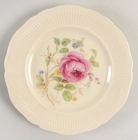 Curnock Rose Bread & Butter Plate