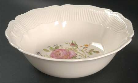 Curnock Rose 9" Round Vegetable Bowl