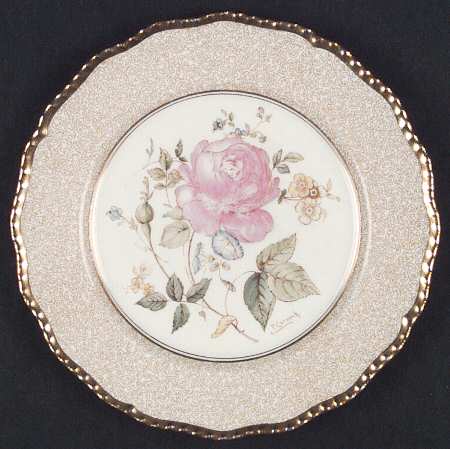 Curnock Rose Salad Plate