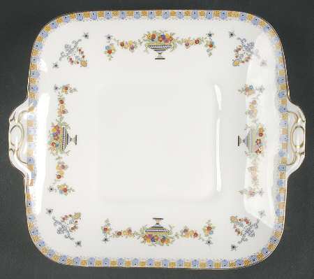 Curzon Square Handled Cake Plate