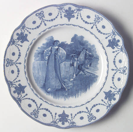 D2203 Luncheon Plate