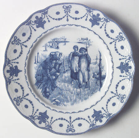 D2203 Luncheon Plate
