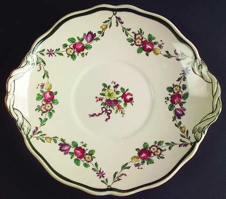 D2772 Handled Cake Plate