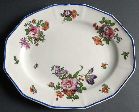 D3823 11" Oval Serving Platter