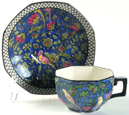 Persian C Flat Cup & Saucer Set