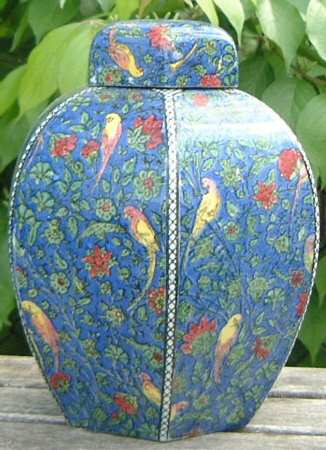 Persian C Large Ginger Jar & Lid