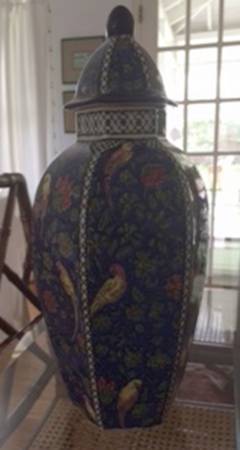 Persian C Covered Vase