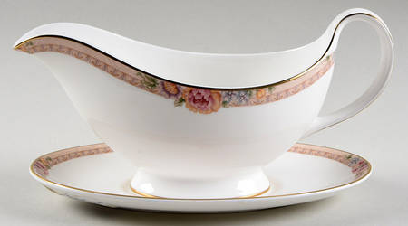 Darjeeling Gravy Boat & Underplate