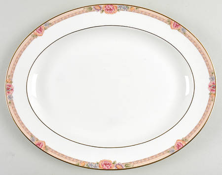 Darjeeling 13" Oval Serving Platter