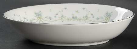 Demure 9" Oval Vegetable Bowl