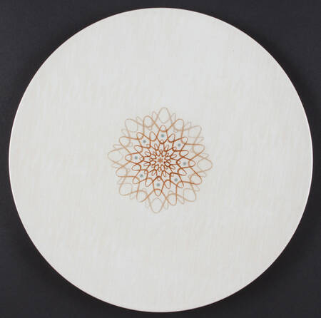 Desert Star Cake Plate