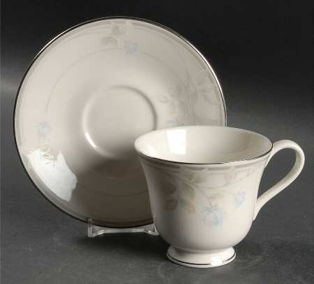 Devotion Footed Cup & Saucer Set
