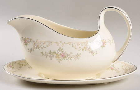 Diana Gravy Boat & Underplate