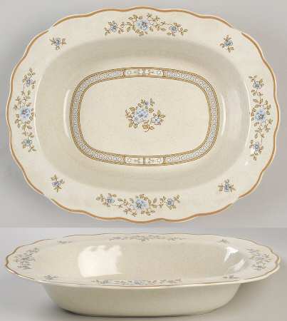 Dorset 10" Oval Vegetable Bowl