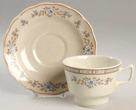 Dorset Flat Cup & Saucer Set