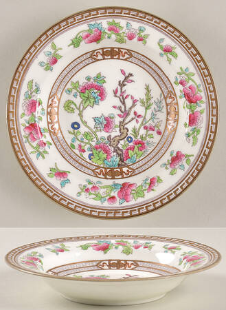 Dresden Rim Fruit/Dessert (Sauce) Bowl