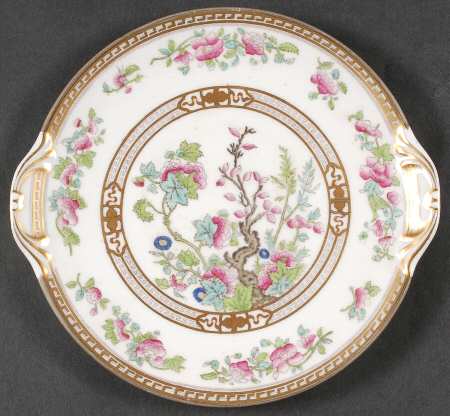 Dresden Handled Cake Plate