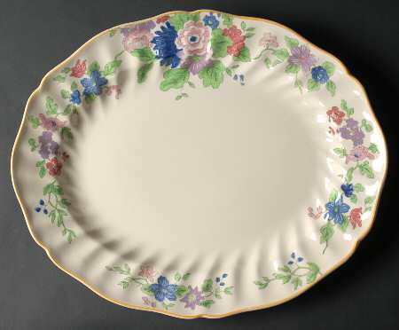 Dunbar 15" Oval Serving Platter