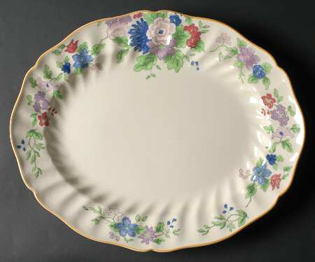 Dunbar 15" Oval Serving Platter