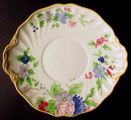 Dunbar Handled Cake Plate