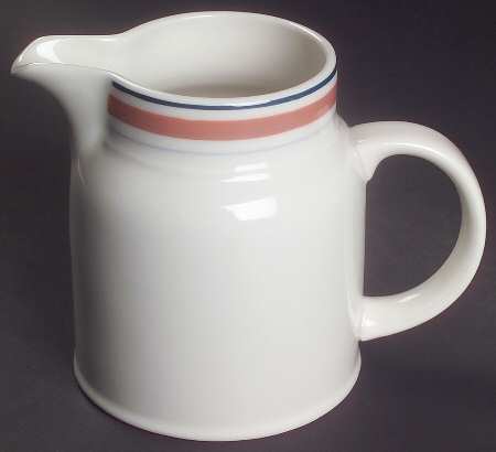 Dusty Rose Line Creamer