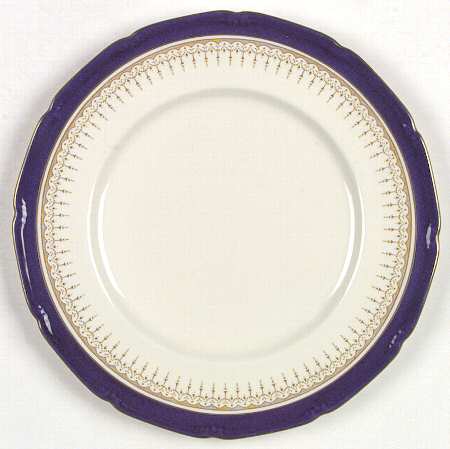 Duke of York Blue (No Rose Center) by Royal Doulton