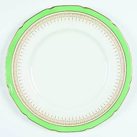 Duke of York Green (Scalloped) by Royal Doulton