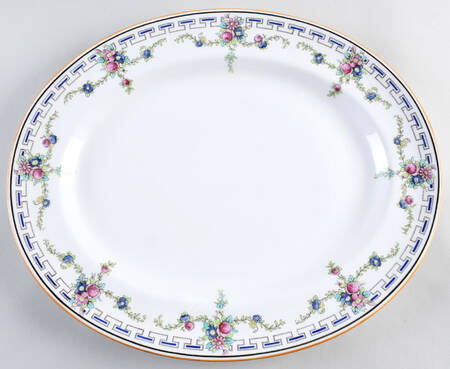 E10000 17" Oval Serving Platter