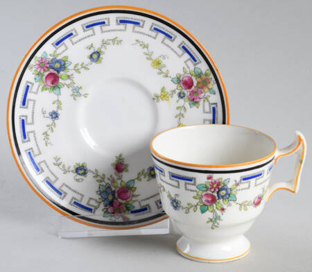 E10000 Footed Demitasse Cup & Saucer Set