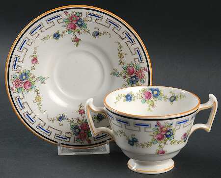E10000 Footed Bouillon Cup & Saucer