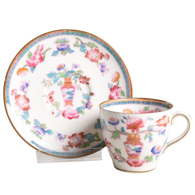 E2928 Flat Demitasse Cup & Saucer Set