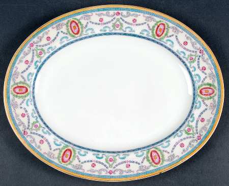 E9627 10" Oval Serving Platter