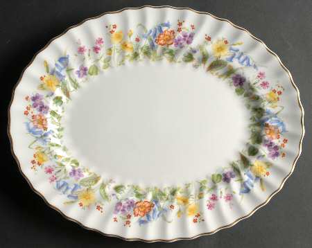 Easter Morn 12" Oval Serving Platter