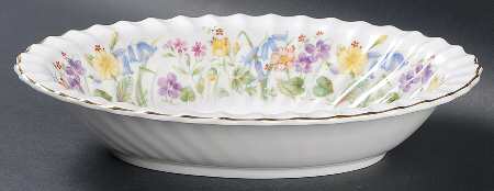 Easter Morn 10" Oval Vegetable Bowl