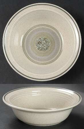 Earthflower Rim Fruit/Dessert (Sauce) Bowl