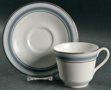 Eastbrook Flat Cup & Saucer Set
