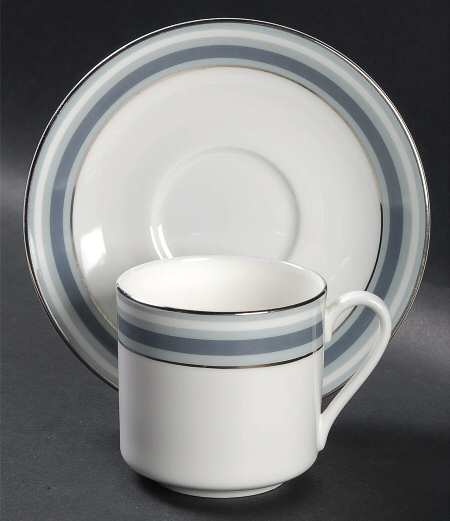 Eastbrook Flat Demitasse Cup & Saucer Set