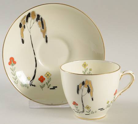 Eden Flat Cup & Saucer Set