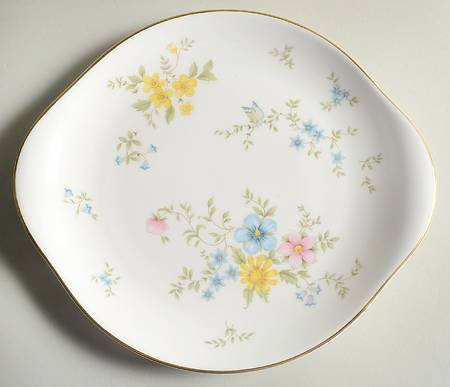 Elegy Handled Cake Plate