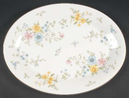 Elegy 13" Oval Serving Platter