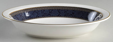 English Brocade 10" Oval Vegetable Bowl