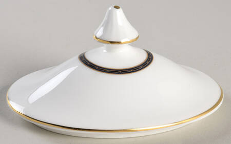 English Brocade Lid for Sugar Bowl