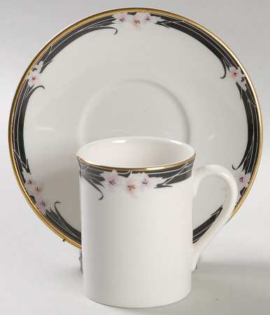 Enchantment Flat Demitasse Cup & Saucer Set