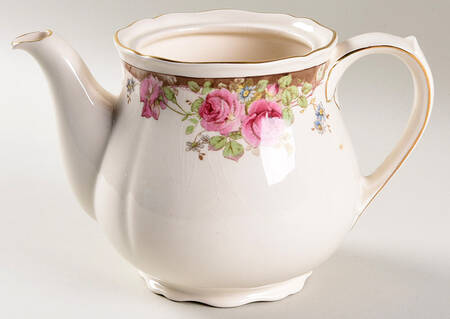 English Rose Teapot No Lid